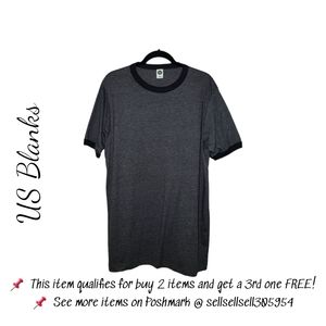 📌 *US Blanks Short Sleeve Crew Neck T-Shirt